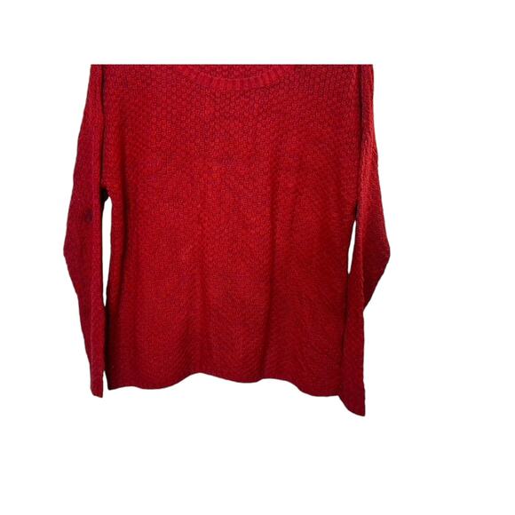a.n.a A New Approach Red Long Sleeve Light Weight Sweater Women's Size 1X - Picture 4 of 6
